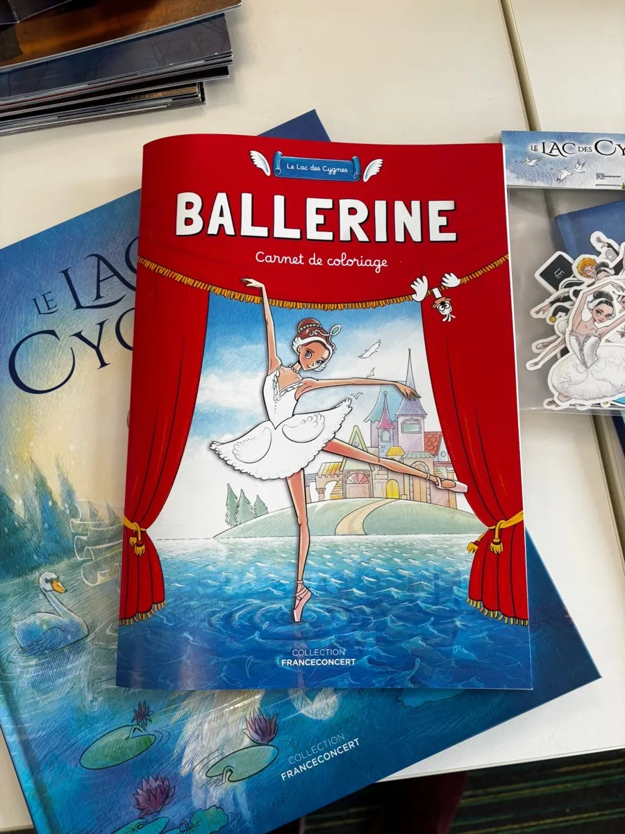 Ballerine — Carnet de coloriage